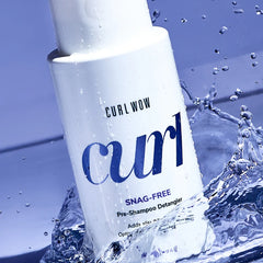 Snag-Free Pre-Shampoo Detangler For Curly Hair